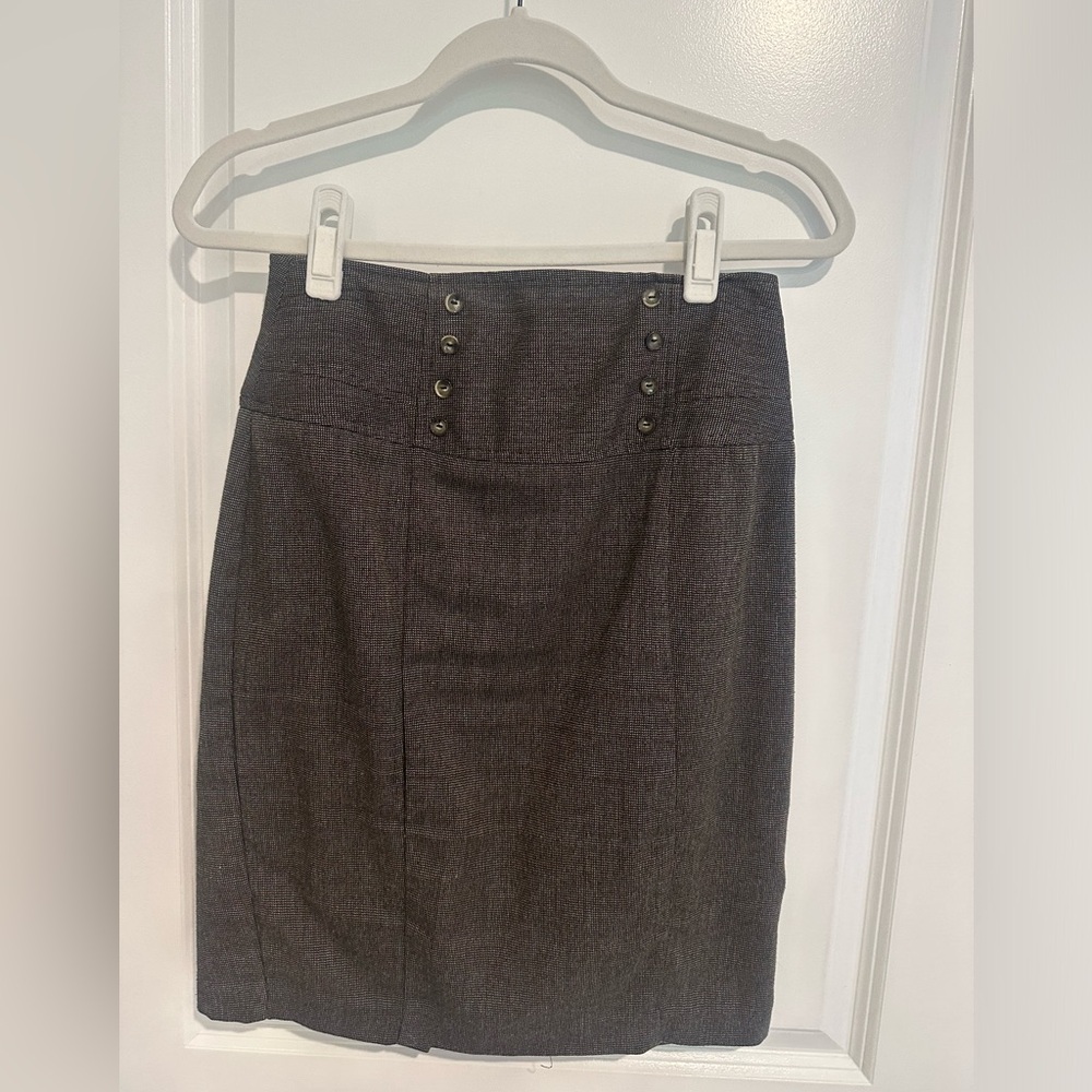 Tweed Pencil Skirt